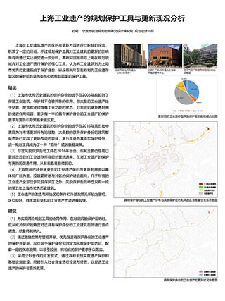 上海工业遗产的规划保护工具与更新现况分析