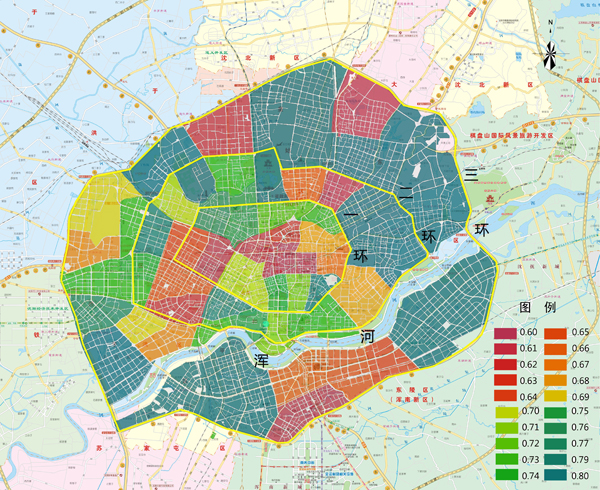 项目名称:沈阳市中心城区海绵城市专项规划 所在地区:沈阳市 编制图片