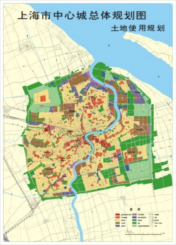 上海城市总体规划1999年版
