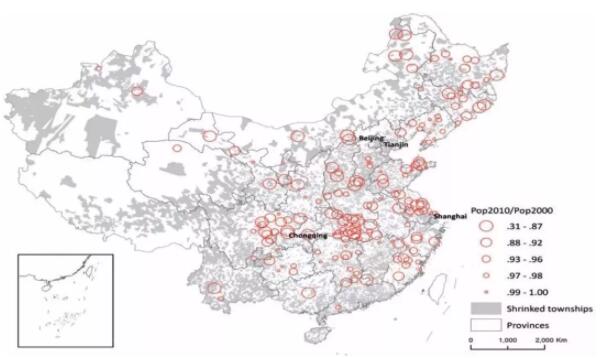 中国城市人口_中国人口减少的城市