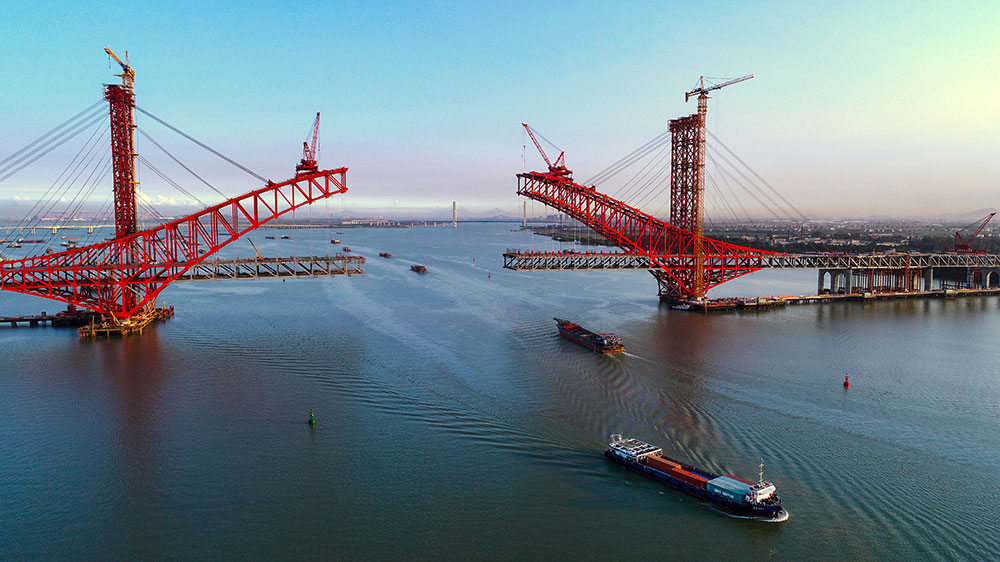 2020年11月19日，明珠湾大桥（周智群）