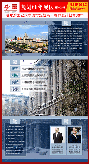 哈尔滨工业大学城市设计教育专业成立30周年