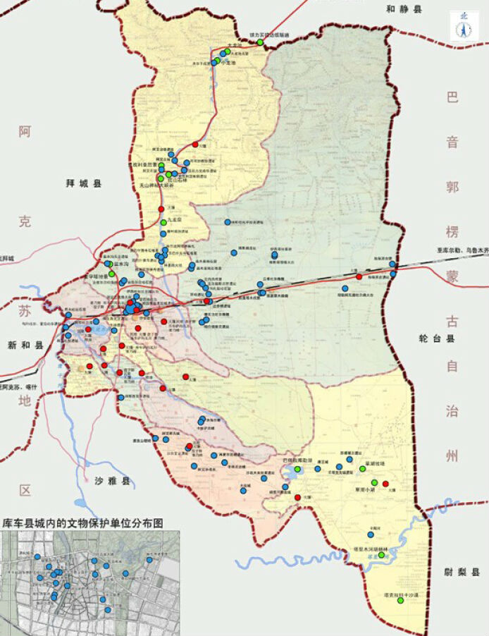 库车地图全图图片