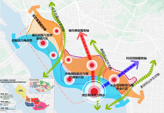 东莞滨海湾新区概念规划