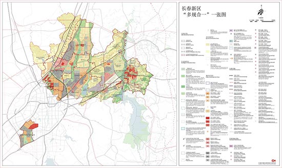 长春新区规划米沙子镇图片
