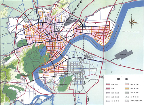 杭州市区规划图图片