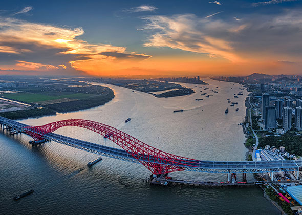 2021年10月3日，明珠湾大桥