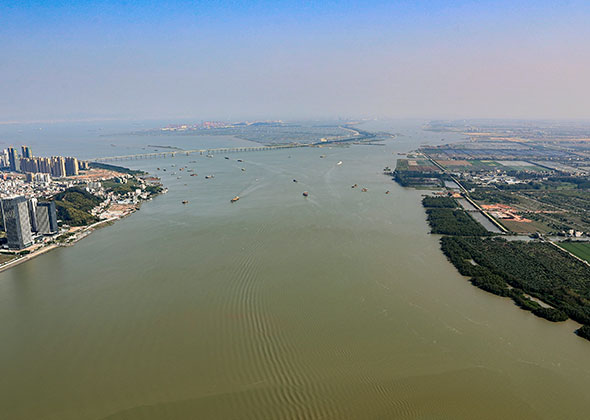 2018年3月，明珠湾大桥（周智群）