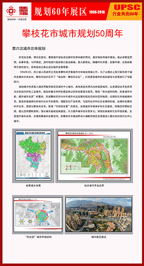 攀枝花市城市规划50周年