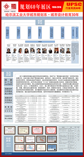 哈尔滨工业大学城市设计教育专业成立30周年