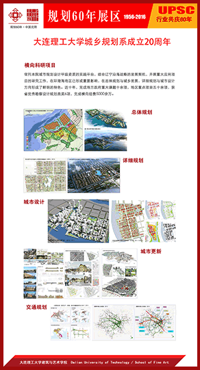 大连理工大学城乡规划系成立20周年