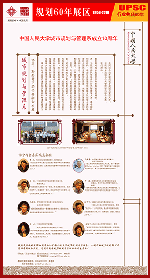 中国人民大学城市与管理系成立10周年