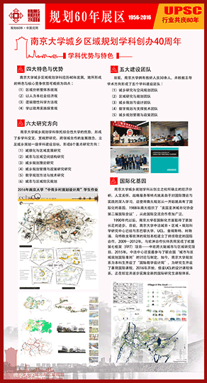 南京大学城乡区域规划学科创办40周年